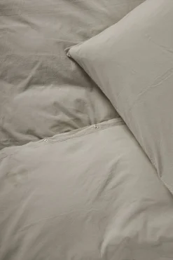 Compliments - Sengetøj - Stone Bed Linen 240x220/60x63 (2) cm - Sand