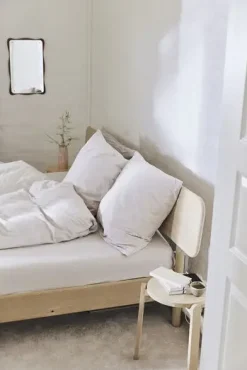 Compliments - Sengetøj - Stone Bed Linen 140x200/60x63 cm - Moon