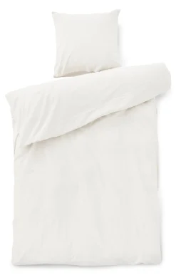 Compliments - Sengetøj - Stone Bed Linen 140x200/60x63 cm - Hvid