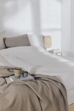 Compliments - Sengetøj - Stone Bed Linen 140x220/60x63 cm - Moon