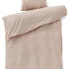 Compliments - Sengetøj - Stone Bed Linen 240x220/60x63 (2) cm - Rose