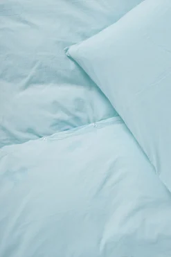 Compliments - Sengetøj - Stone Bed Linen 140x200/60x63 cm - Sky blue