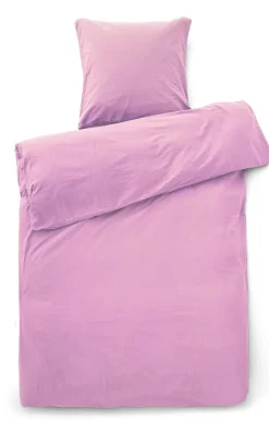 Compliments - Sengetøj - Stone Bed Linen 140x200/60x63 cm - Pink Sky
