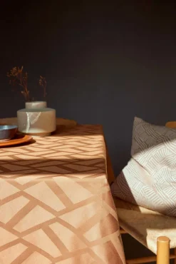 Compliments - Serviet - Ice Damask 45x45 cm - Rust