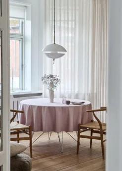 Compliments - Serviet - Tile Damask Napkin 45x45 cm - 4 pack - Ash rose