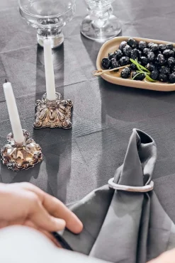 Compliments - Serviet - Wind Damask 45x45 cm - Grå