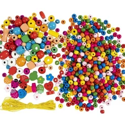 Creativ Company - Mini DIY Mix Perle Smykker, glade farver, 1 pk.