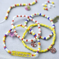 Creativ Company - Mini DIY Kit Smykker, Armbånd krympeplast, 1 pk.
