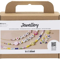Creativ Company - Mini DIY Mix Smykker, Halskæder, 1 pk.