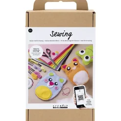 Creativ Company - Start DIY Kit Syning, Bamser, 1 pk.