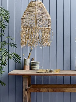 Creative Collection - Denna Vase, Grøn, Stentøj