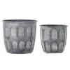 Creative Collection - Kally Urtepotteskjuler, Grå, Metal