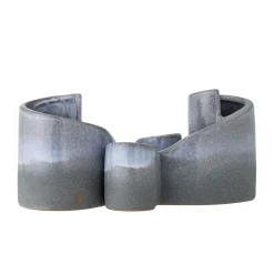 Creative Collection - Meliad Bogstøtte, Blå, Stentøj