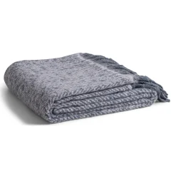 Croy Throw - Plaid - Blue Mirage