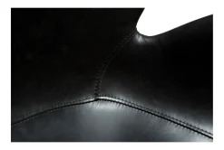 DAN-FORM - GAIA Office Stol - Vintage sort kunstlæder