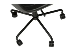 DAN-FORM - HYPE Office Stol - Vintage sort kunstlæder