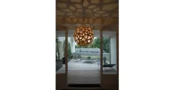David Trubridge - Coral Pendel Lampe - Bambus Ø 80 cm