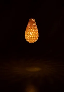 David Trubridge - Ebb Drop Lampe, natur