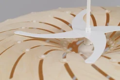 David Trubridge - Ebb Swell Lampe, natur