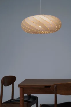 David Trubridge - Ebb Swell Lampe, natur