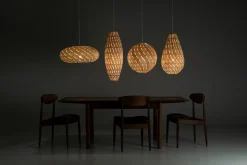 David Trubridge - Ebb Swell Lampe, natur