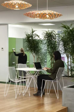 David Trubridge - Flax Pendel - Black/Black, 80 cm