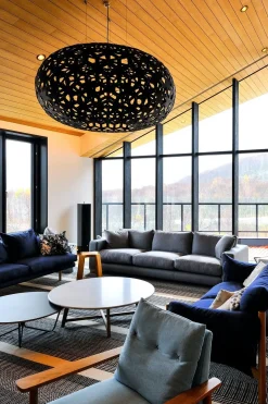 David Trubridge - Snowflake 80cm - Rød