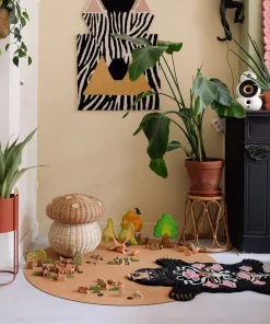 Doing Goods - Blooming - Bjørne børnetæppe - Small - 100 x 66 cm