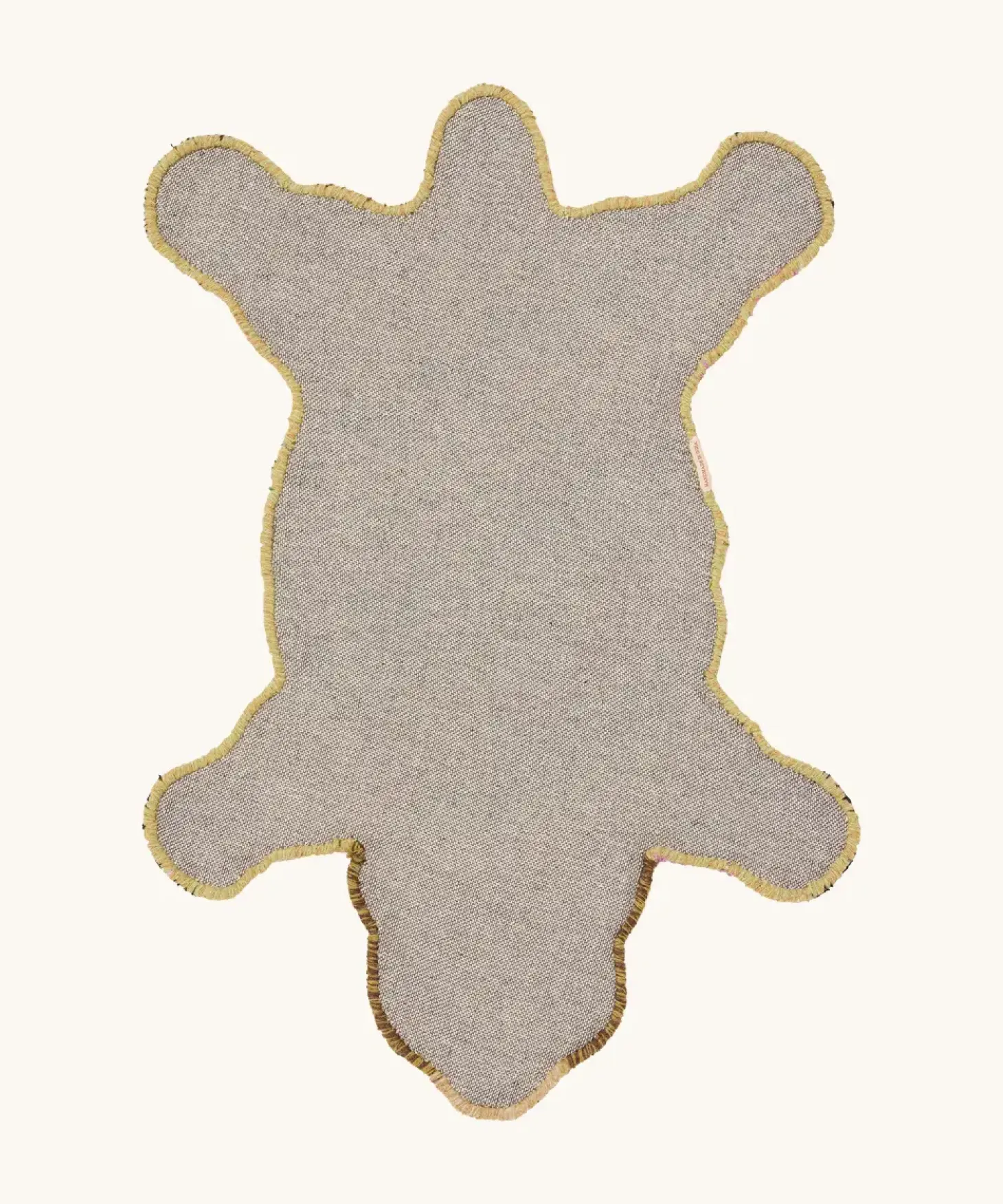 Doing Goods - Gulvtæppe - Archie Check Bear - Large