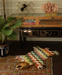 Doing Goods - Gulvtæppe - Bjørn - Archie Check - Small - 92 x 62 cm