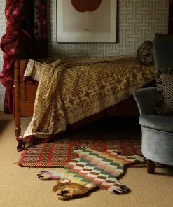 Doing Goods - Gulvtæppe - Bjørn - Archie Check - Small - 92 x 62 cm