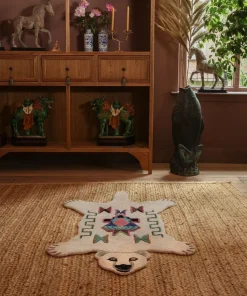 Doing Goods - Kasbah Polar Bear Gulvtæppe - Large