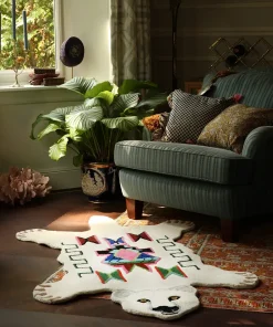 Doing Goods - Kasbah Polar Bear Gulvtæppe - Large