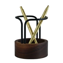 Dot Aarhus - Pen-Up - Holder til blyanter & kuglepenne - Valnød/Sort