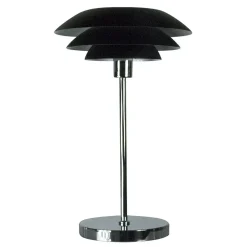 Dyberg Larsen - DL31 Bordlampe - Mat sort, Ø: 31 cm x H: 50 cm