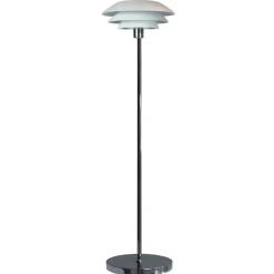 Dyberg Larsen - DL31 Gulvlampe - Mat hvid, 133 cm