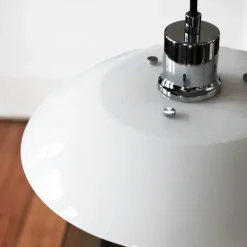 Dyberg Larsen - DL31 Opal pendel (Ø31 cm) - Opal/Krom