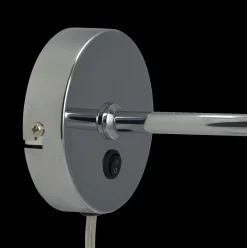 Dyberg Larsen - DL20 væglampe - Opal/Krom