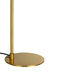 Dyberg Larsen - Futura Antik Brass Floor gulvlampe Sort og mørk messing