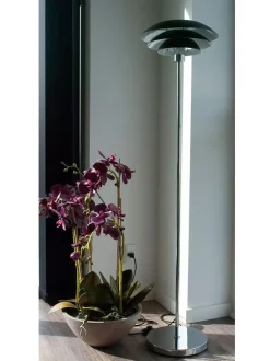 Dyberg Larsen - Gulvlampe DL31 - Mat sort