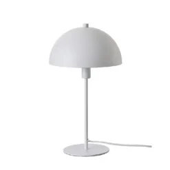 Dyberg Larsen - Stockholm bordlampe - Medium - Mat hvid, Ø: 25 x H: 43 cm