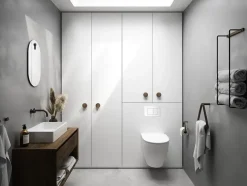 Ekta Living - Håndklædeholder - Towel Rack - Olieret Eg