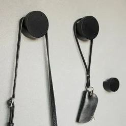 Ekta Living - Knage i sort eg - Wood Knot - Big - ø 7 cm