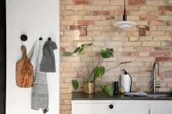 Ekta Living - Knage i sort eg - Wood Knot - Medium