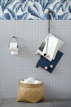 Ekta Living - Toiletrulleholder - Røget eg