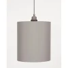 Frama lampe - Cylinder shade i grå (large)