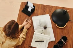 Fritz Hansen - Bordlampe - Kaiser Idell 6631-T - Mat Sort/Messing