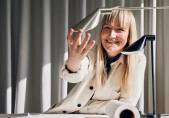 Fritz Hansen - Bordlampe - MS021 - Sort