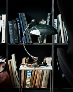 Fritz Hansen - Bordlampe - Kaiser Idell 6631-T - Mørk Grøn/krom