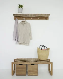 Fritz Hansen - Cutter Box - High - Teak - 30x36x34 cm